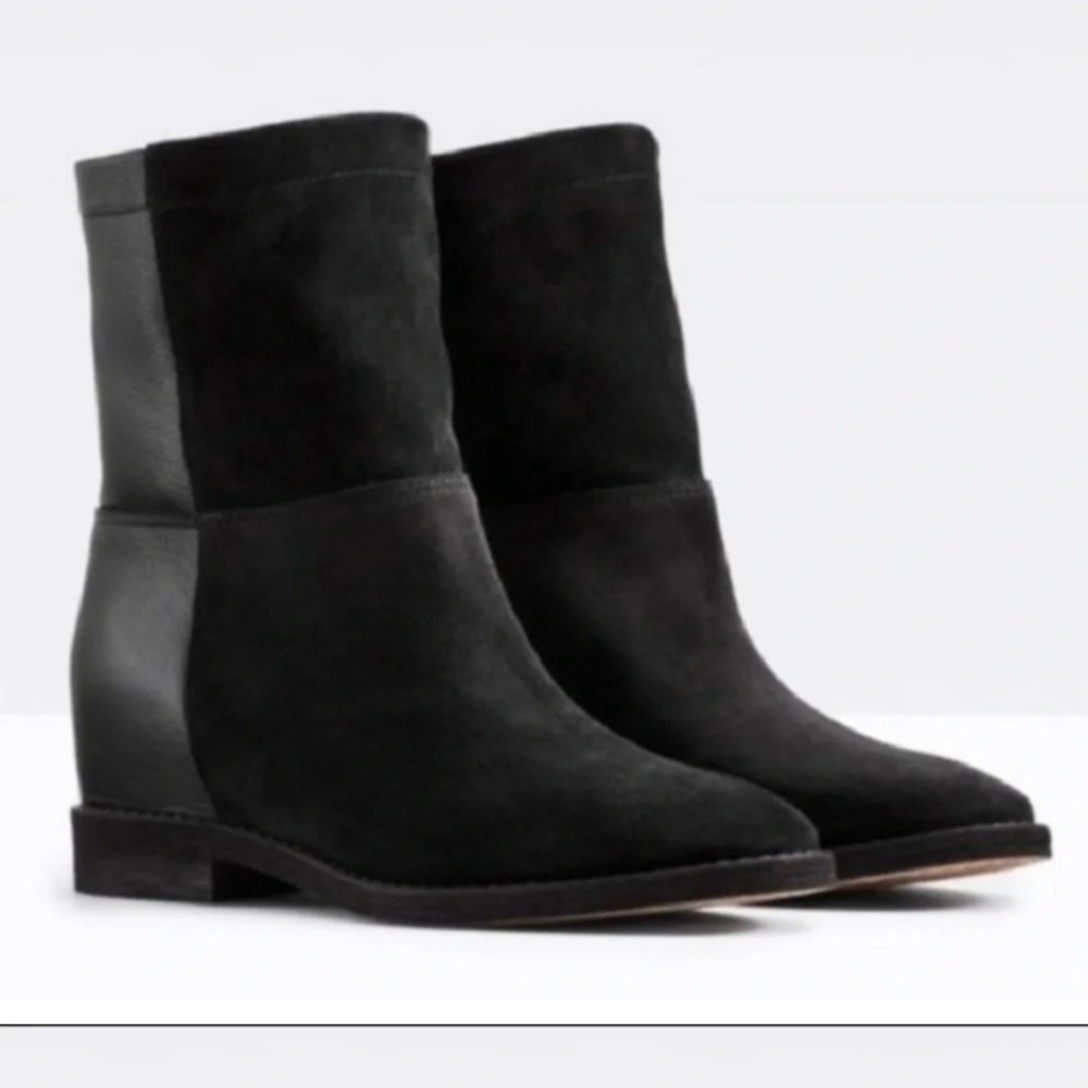 Vince Black Ankle Boots